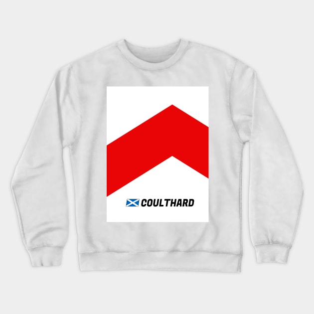 F1 Legends - David Coulthard Crewneck Sweatshirt by sednoid